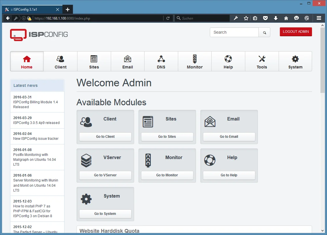 Cpanel alternatifi kontrol panelleri 6 ISPConfig Özellikleri ve Avantajları
