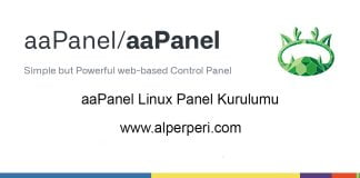 aaPanel Linux Panel Kurulumu