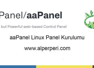aaPanel Linux Panel Kurulumu