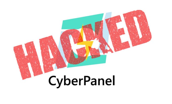 Cyberpanel hacked