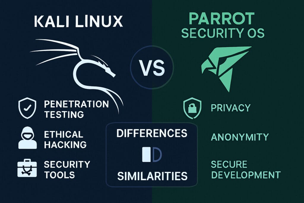 Kali Linux vs Parrot Security OS 2 Kali Linux vs Parrot-Security OS Hangisi Daha iyi