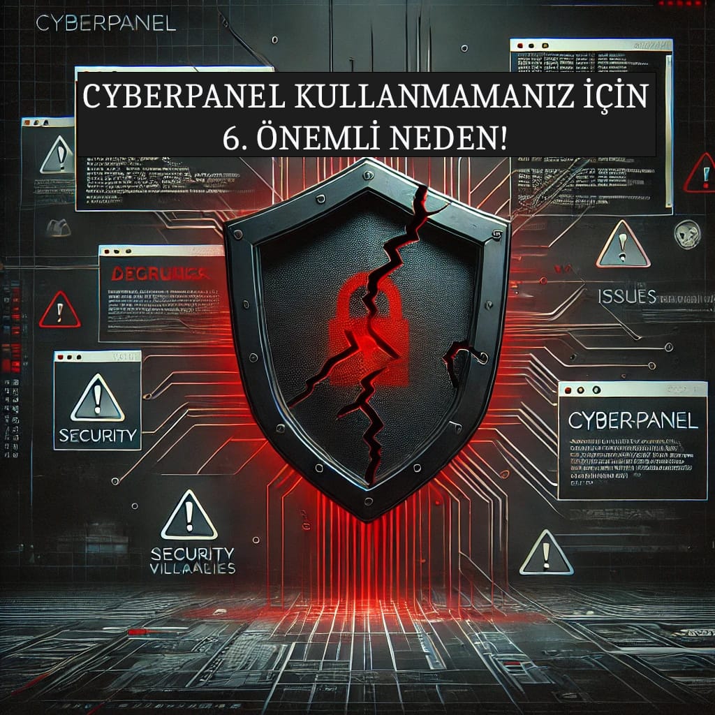 Neden cyberpanel kullanmamalısınız