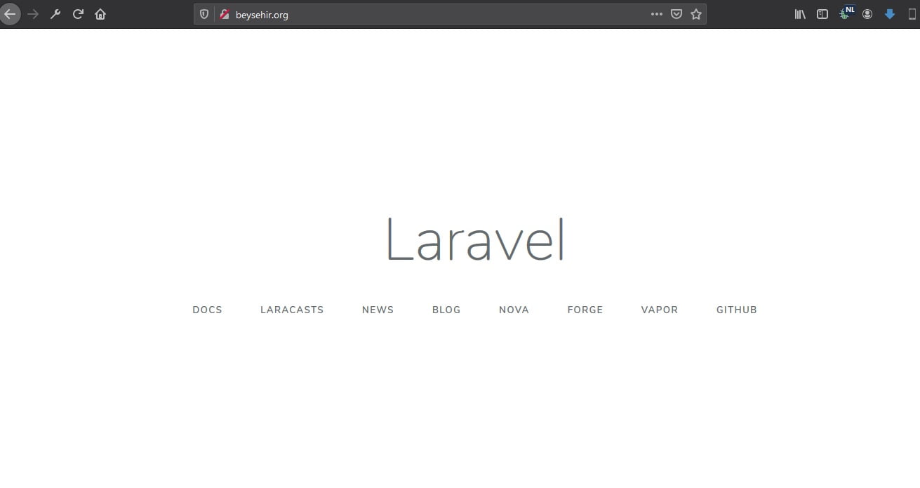 Centos Web Panel üzerine Laravel Kurulumu 18 lrvl14