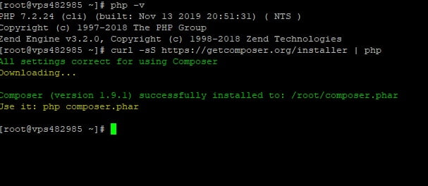 Centos Web Panel üzerine Laravel Kurulumu 8 lrvl4