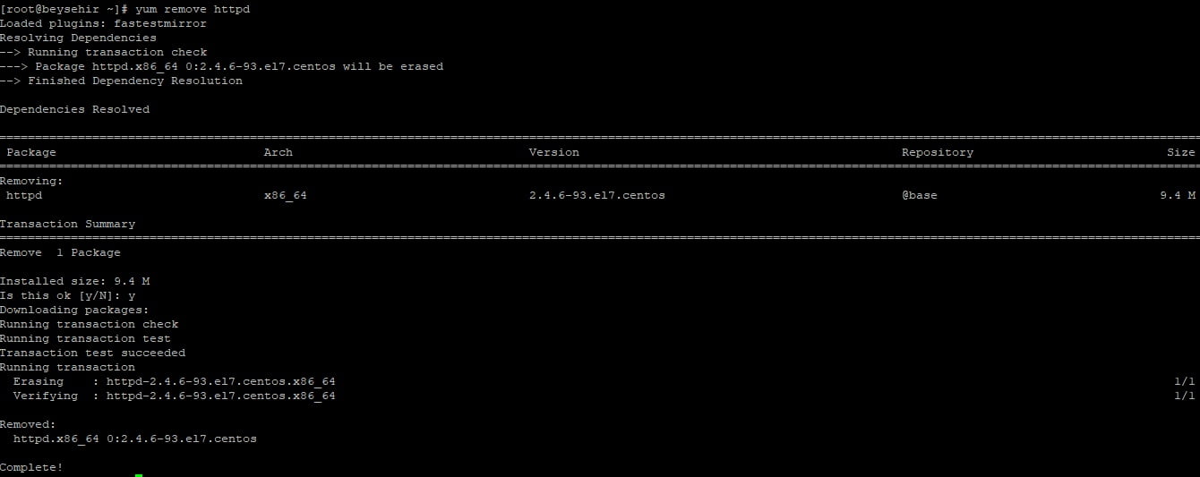 vestacp kurulumu 3 httpd